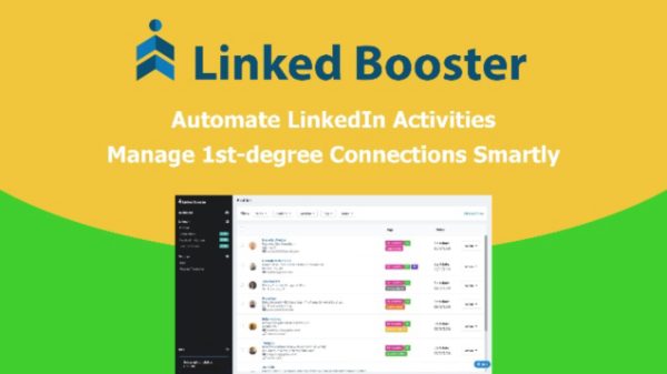 Sales Coupons Deals - Lifetime Deal to Linked Booster: Lifetime Deal for $98