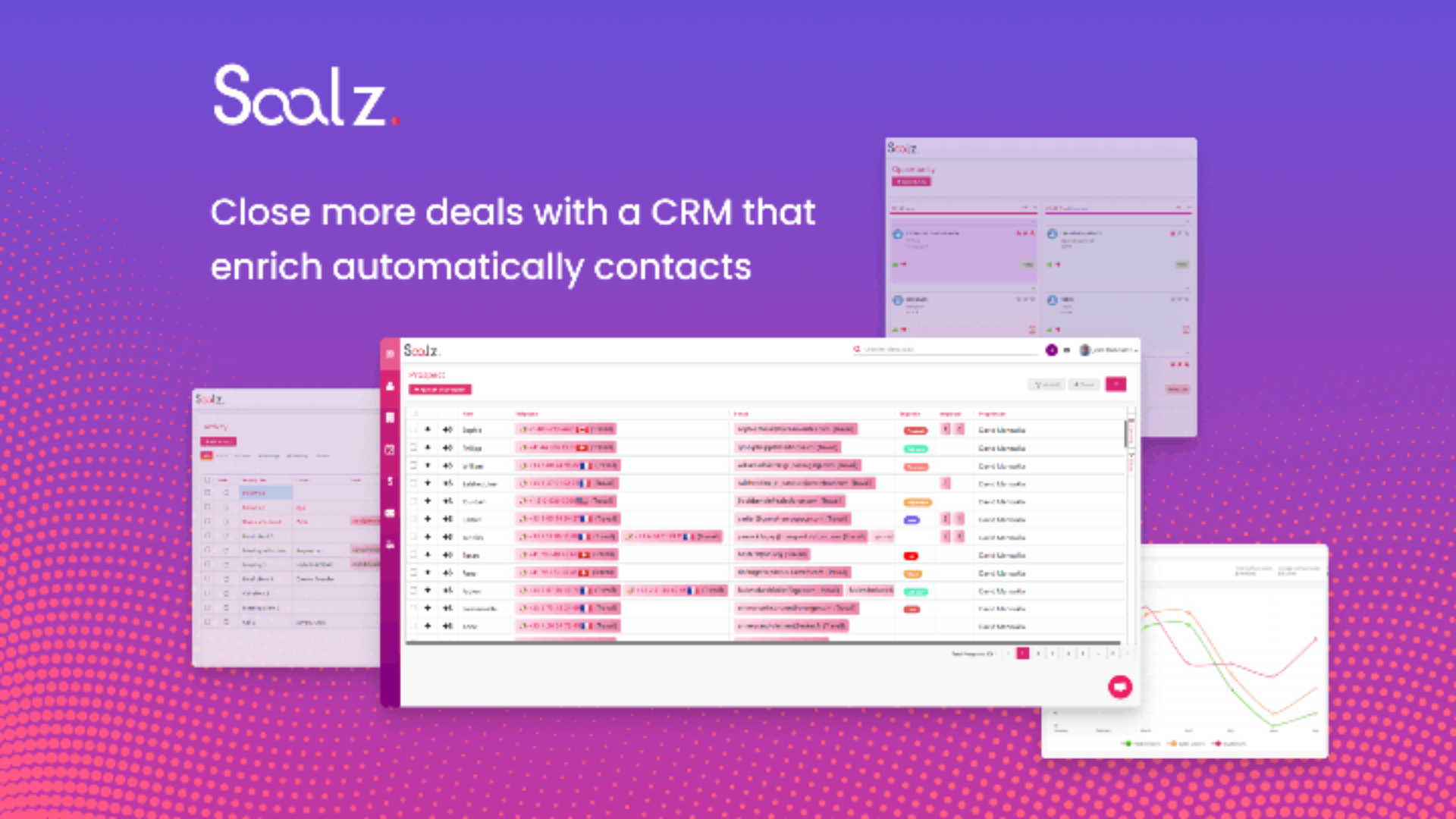 Lifetime Deal to Saalz, simple and efficient CRM with intelligent data enrichement: Rocket for $397