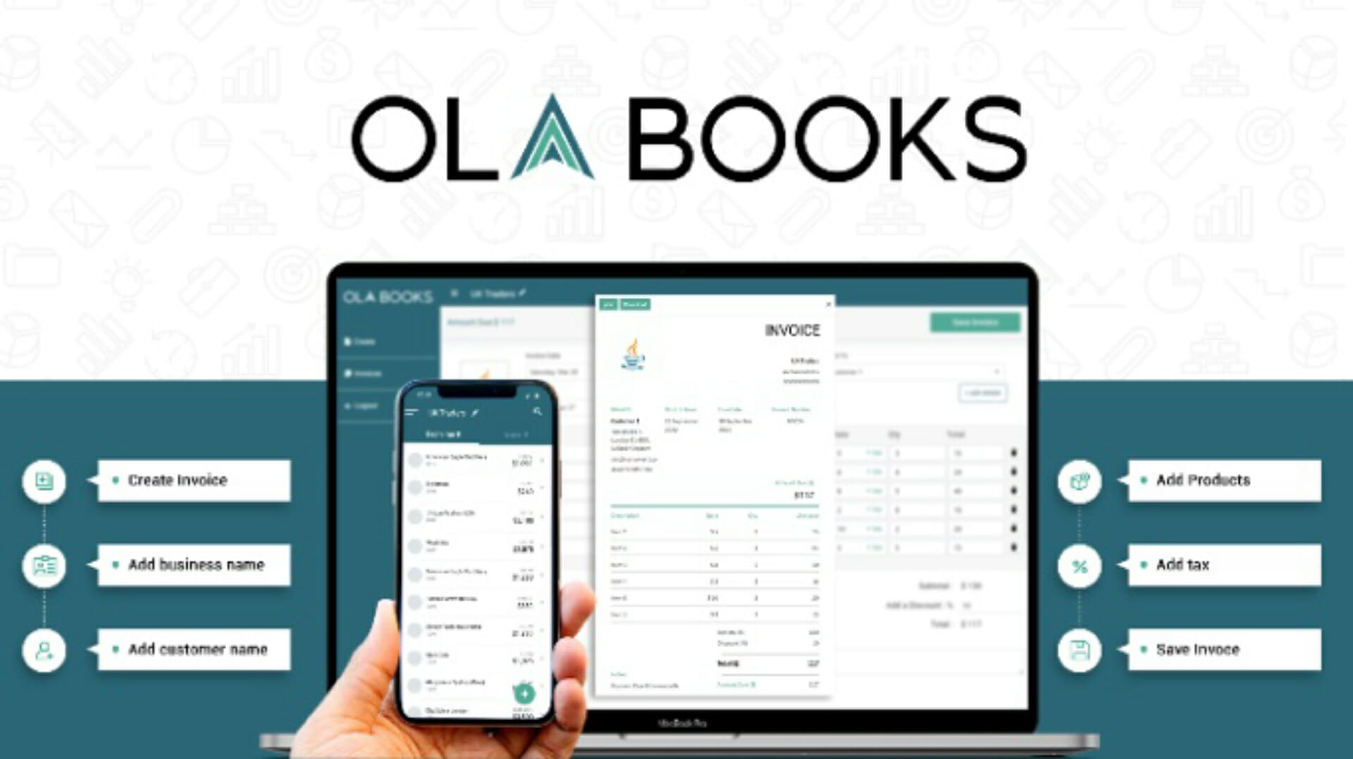 Lifetime Deal to OlaBooks.co Invoicing Tool: Standard Plan for $49