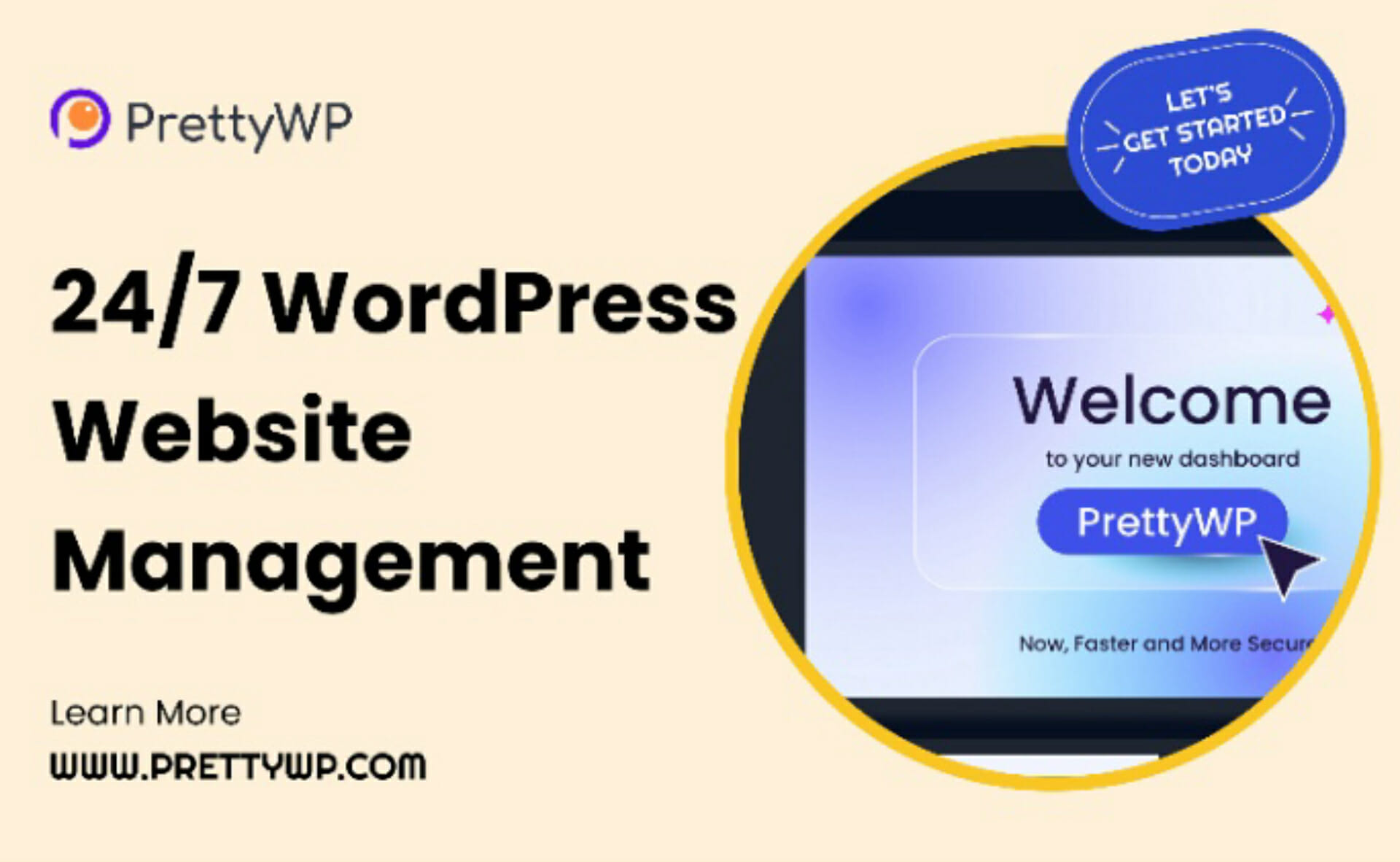 Lifetime Deal to PrettyWP – 24/7 WordPress Website Management: PWP Care for $29