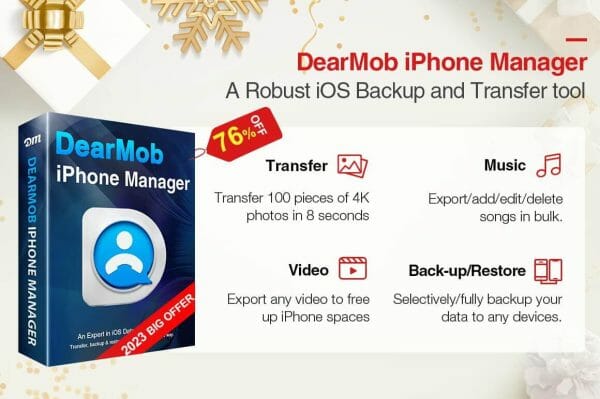 Sales Coupons Deals - Best iPhone Manager for Mac and PC – only $19!