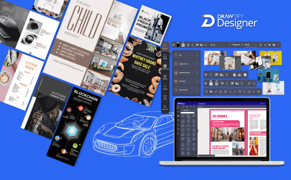 Sales Coupons Deals - Create Everything You Need with Drawtify Designer – only $17!