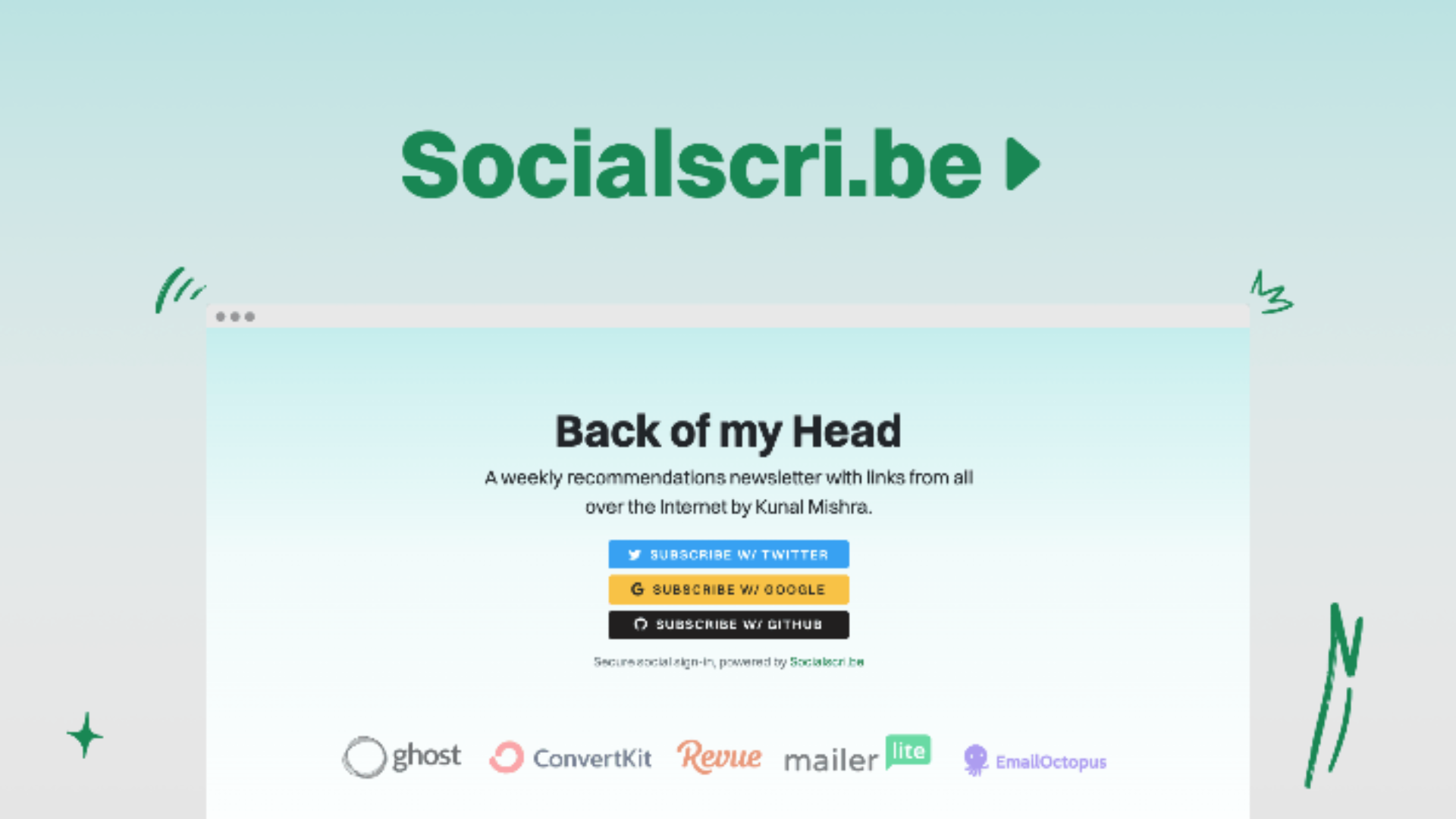 Lifetime Deal to Socialscri.be: Buttons for $69