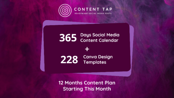 Sales Coupons Deals - Lifetime Deal to Social Media Content Calendar with Canva Design Templates Bundle: Plan A for $49