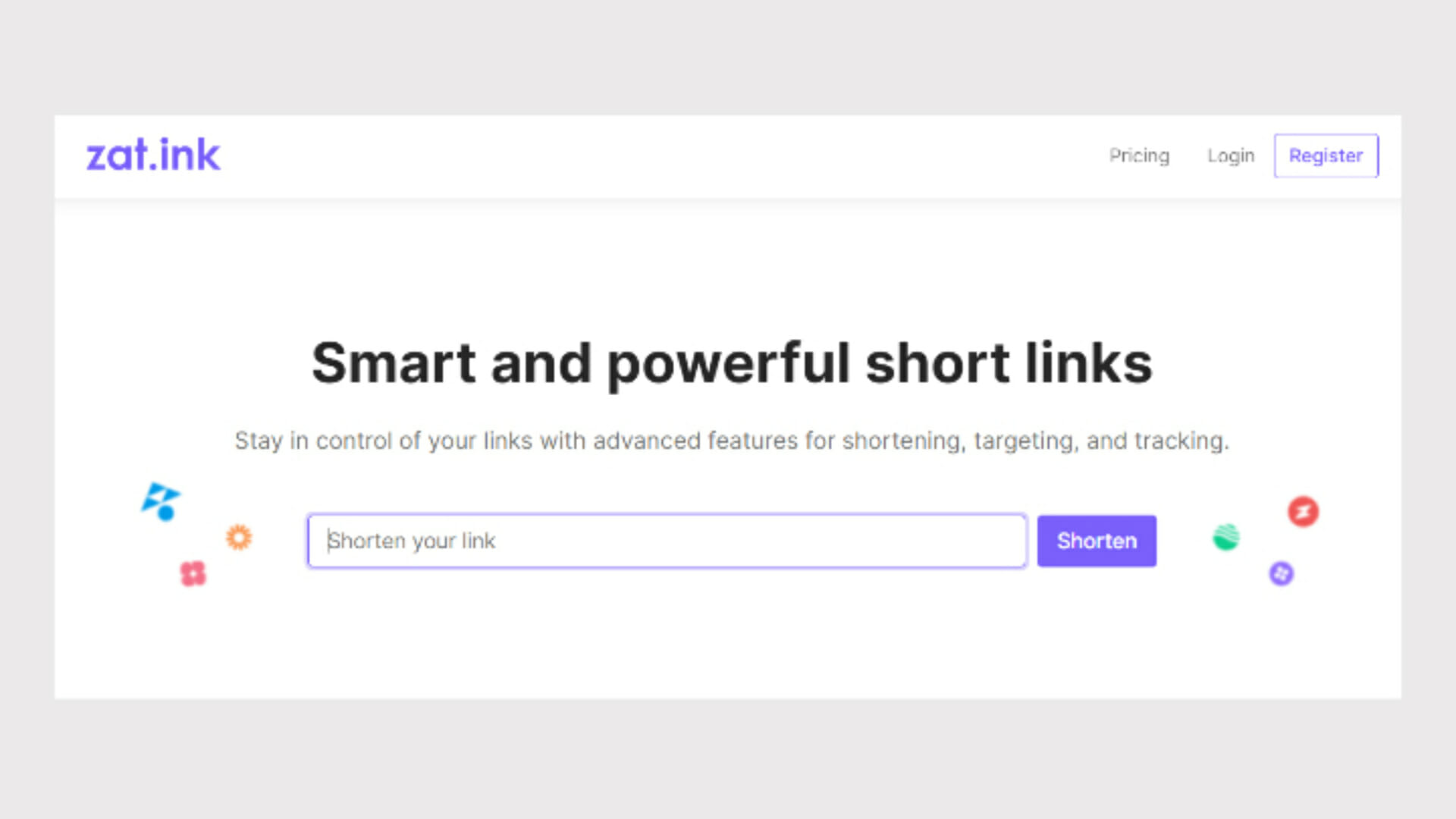 Lifetime Deal to zat.ink URL Shortener : Plan A for $30