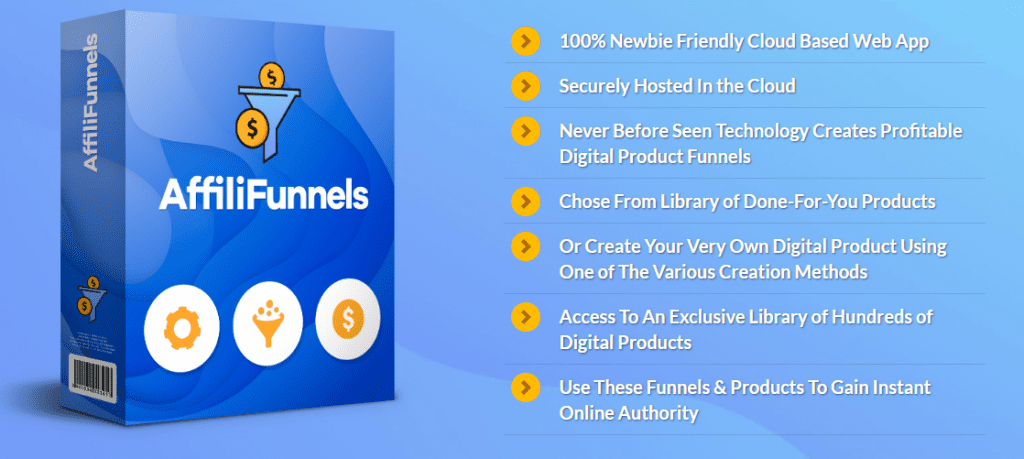 A TOOL TO HELP YOU SELL YOUR DIGITAL PRODUCTS AND CREATE A SALES FUNNEL