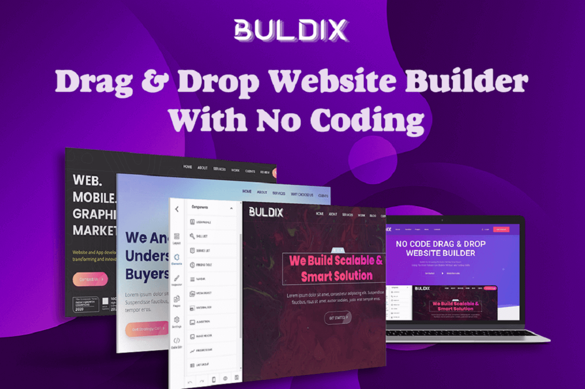 Lifetime Access to Buldix, Drag & Drop Website Builder – only $29!
