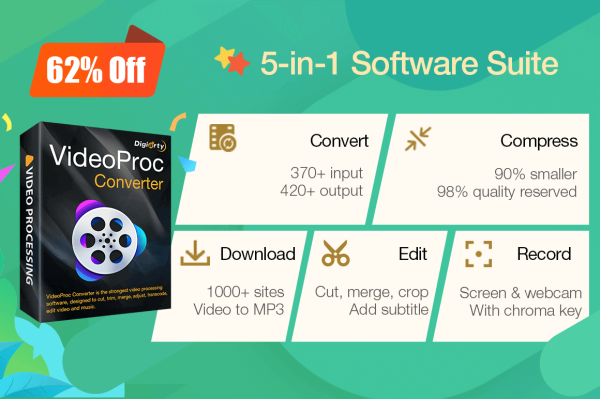 Sales Coupons Deals - Lifetime Access to VideoProc