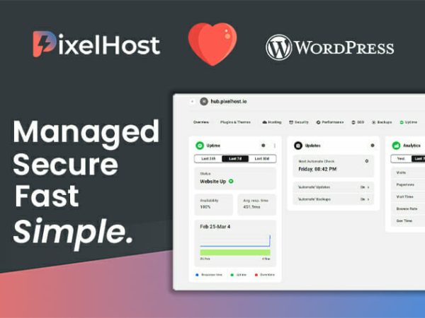 Sales Coupons Deals - PixelHost WordPress Hosting: Lifetime Subscription for $59