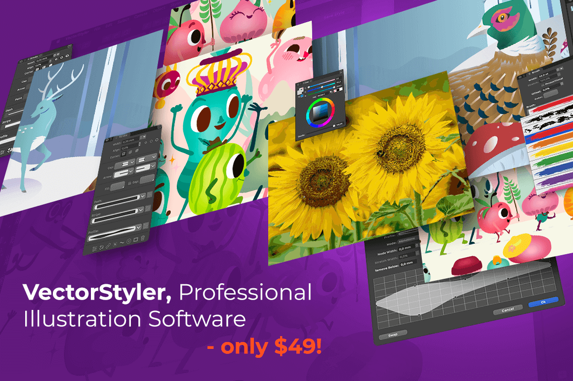 LAST CHANCE: VectorStyler, Professional Illustration Software – only $49!