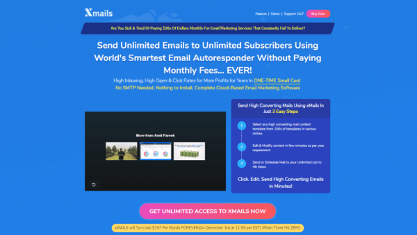 Sales Coupons Deals - XMAILS FE COMMERCIAL EMAIL AUTORESPONDER