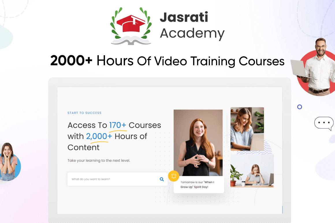 Jasrati Academy – 2000+ Hours of Video Courses – only $10!