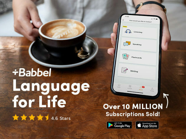Babbel Language Learning: Lifetime Subscription (All Languages) for $199