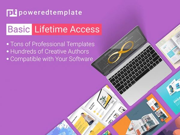 Sales Coupons Deals - PoweredTemplate: Lifetime Subscription for $49