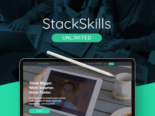 StackSkills Unlimited: Lifetime Access for $34