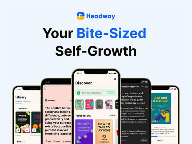 Headway Premium: Lifetime Subscription for $0
