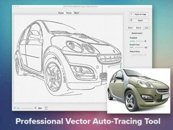 Sales Coupons Deals - Super Vectorizer Pro: Lifetime License for $19