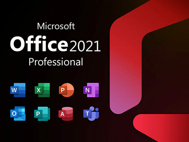 Microsoft Office Pro Plus 2021 for Windows: Lifetime License + A Free Create an eBook Course for $49