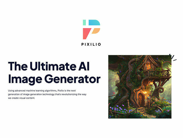 Pixilio The Ultimate AI Image Generator: Lifetime Subscription for $24
