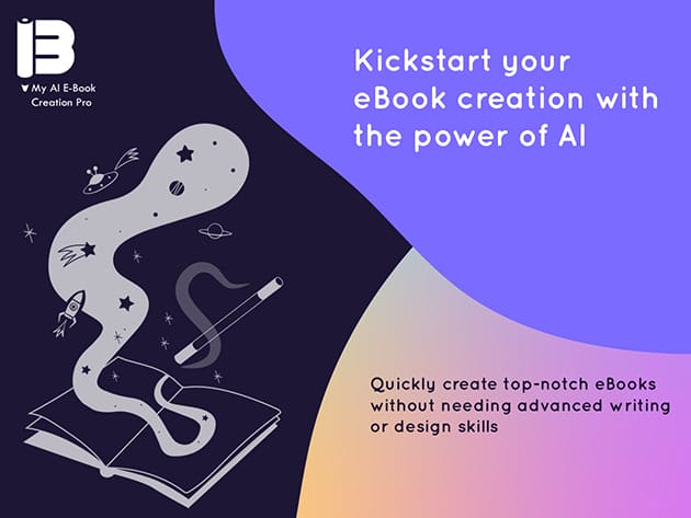 My AI eBook Creation Pro: Lifetime Subscription for $34