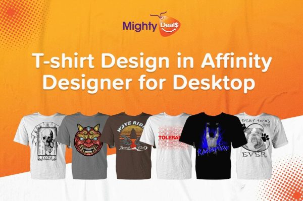 Sales Coupons Deals - Course: T-shirt Design in Affinity Designer for Desktop – only $12!