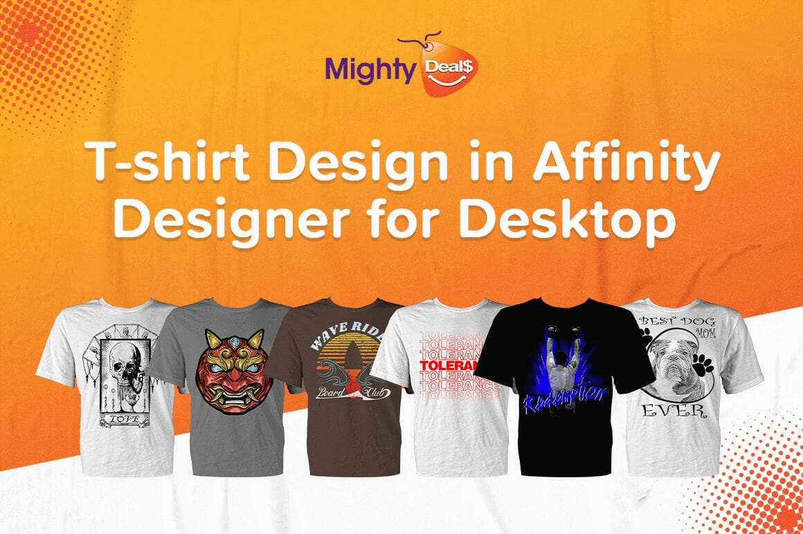 Update: T-shirt Design in Affinity Designer for Desktop – only $12!