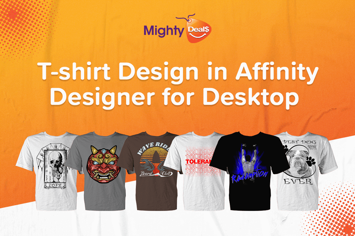 Course: T-shirt Design in Affinity Designer for Desktop – only $12!